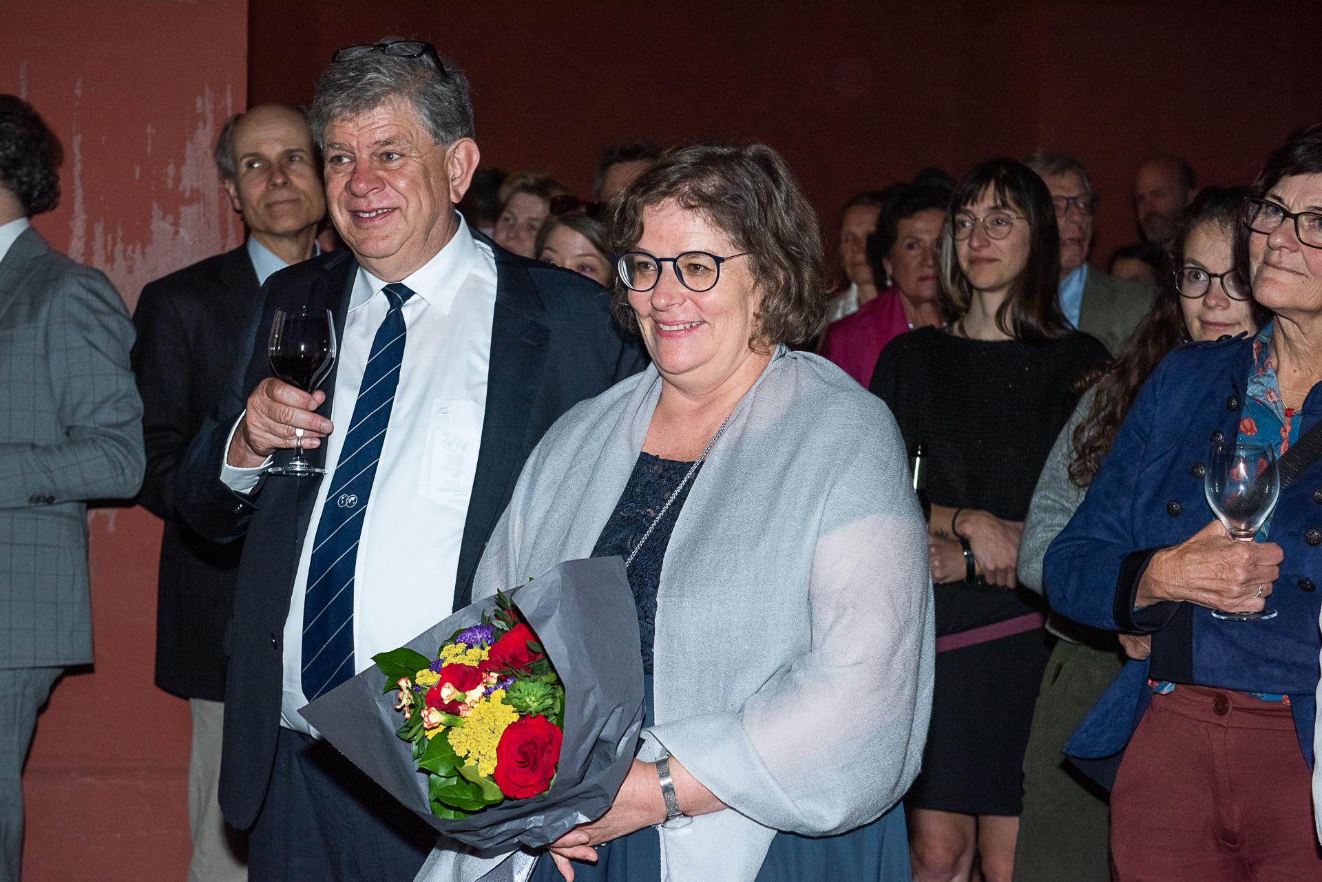 Laurence Nodder and his wife, Art and TOK teacher Debbie Nodder